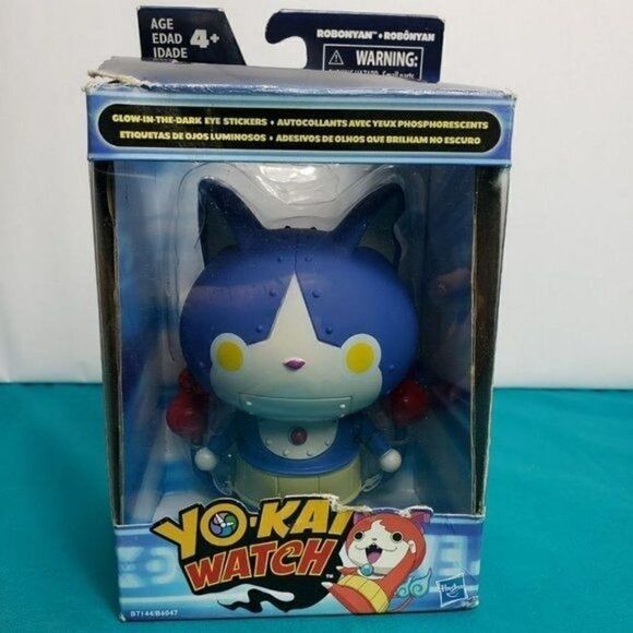 Yo-Kai Watch Mood Reveal Figure Robonyan Glow in the Dark NEW - Picture 3 of 6